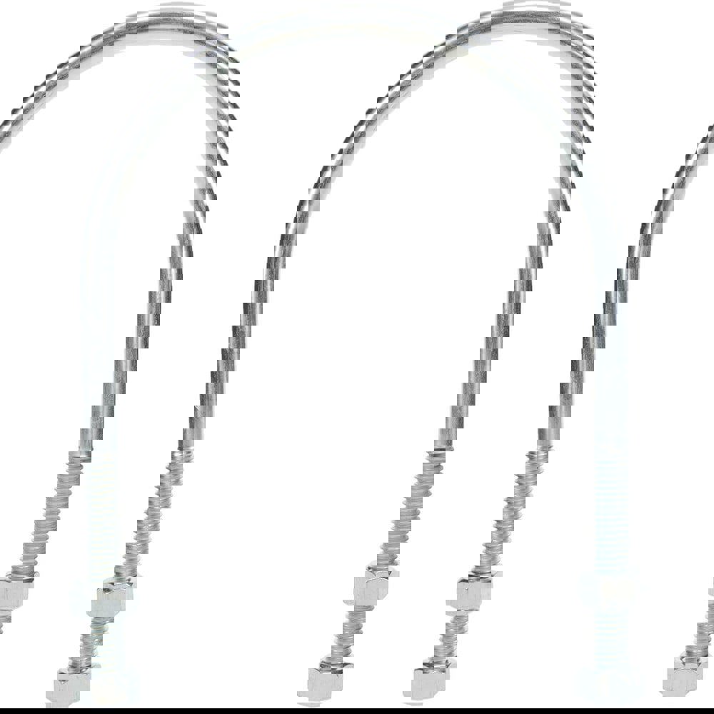 Round U-Bolt: Without Mount Plate, 1/2-13 UNC, 3